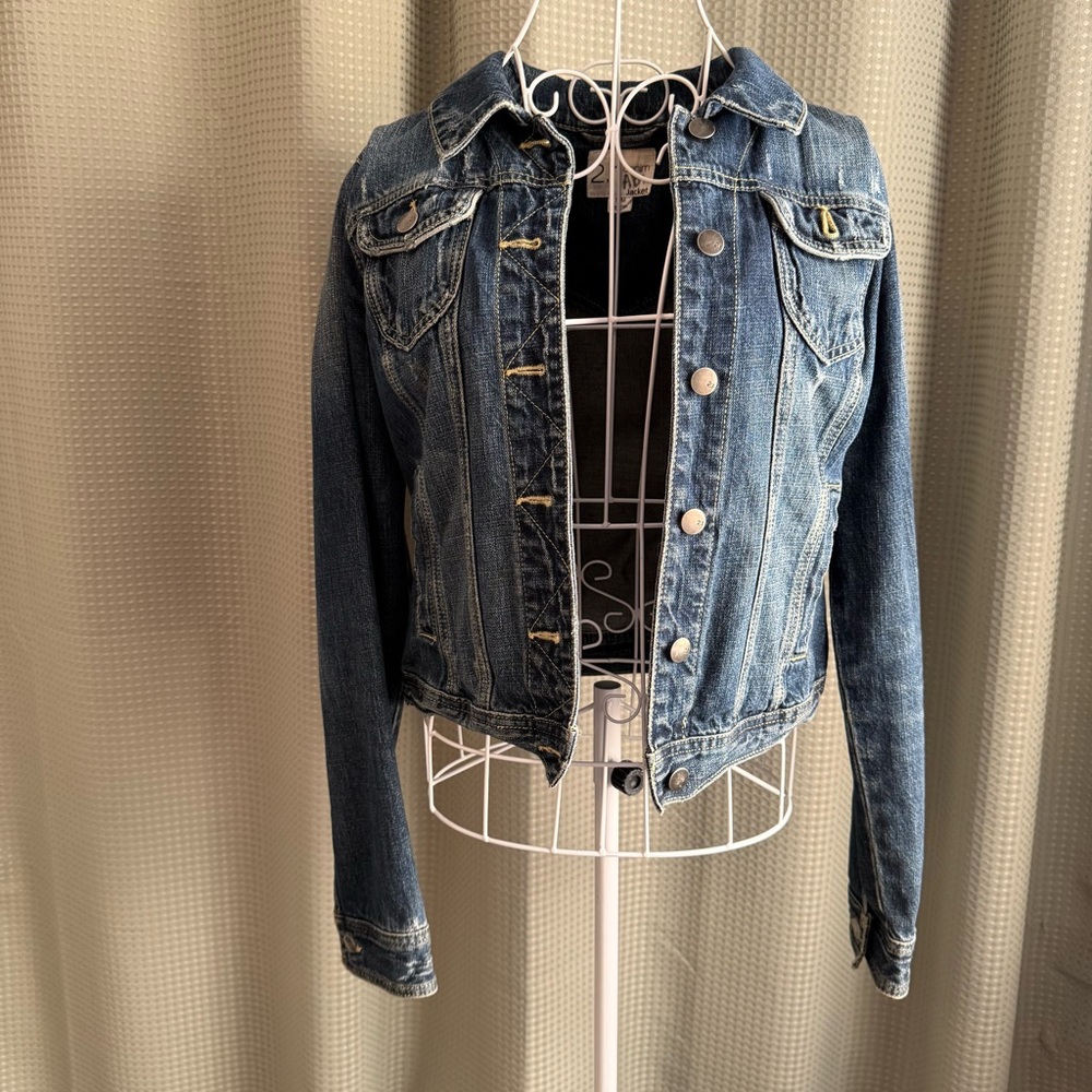 2.1 Denim Blue Jean Jacket